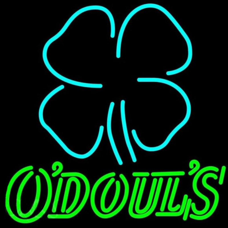 Odouls Clover Beer Sign Neontábla