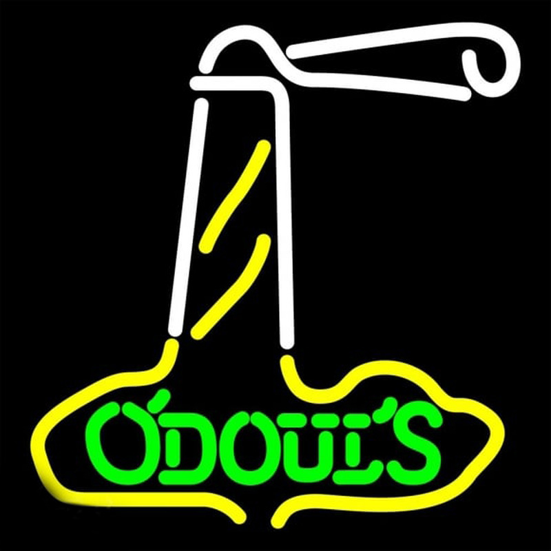 Odouls Lighthouse Beer Sign Neontábla