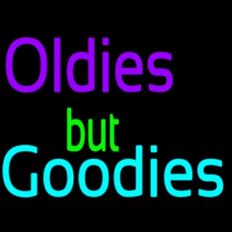 Oldies But Goodies Neontábla