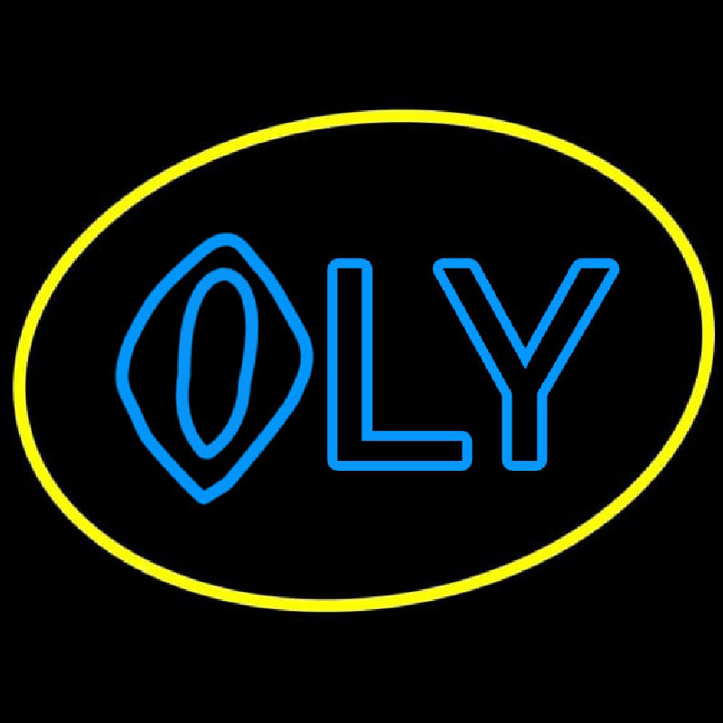 Oly Logo Neontábla