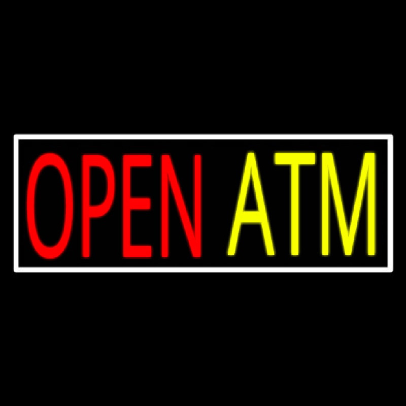 Open Atm 1 Neontábla