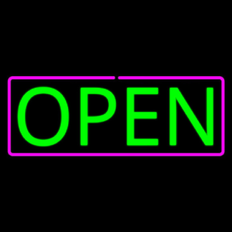 Open Neontábla