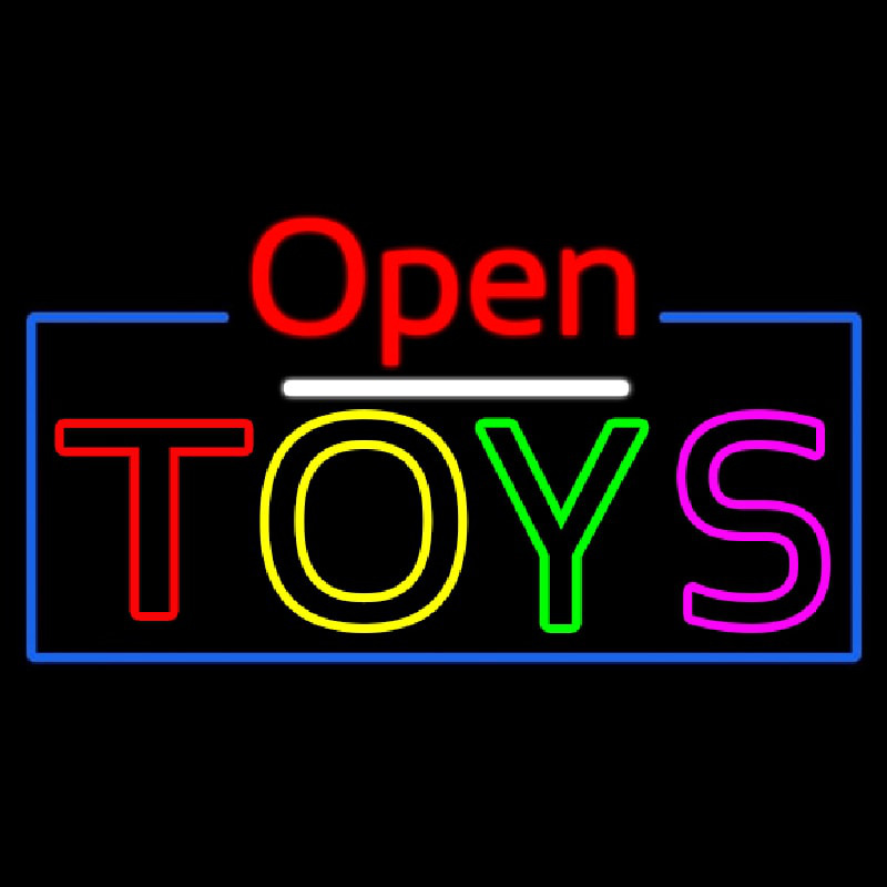Open Toys Neontábla