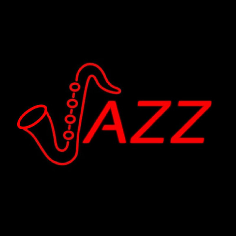 Orange Jazz Logo Neontábla