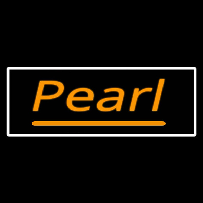 Orange Pearl Neontábla