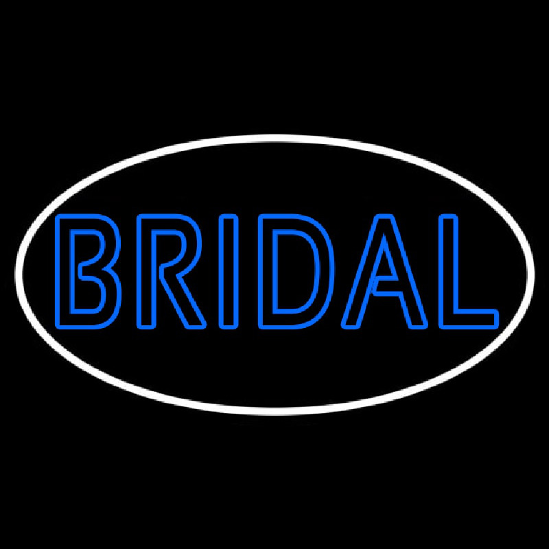 Oval Bridal Block Neontábla