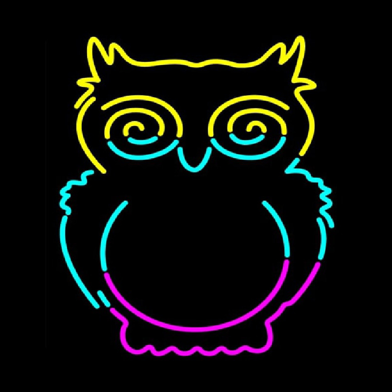 Owl Neontábla