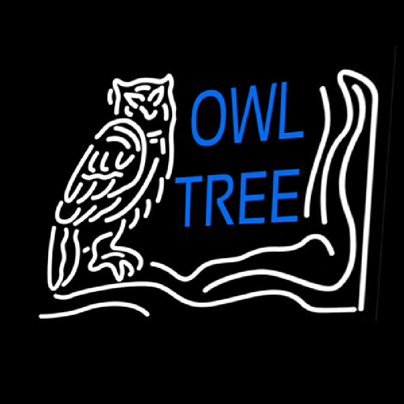 Owl Tree Neontábla