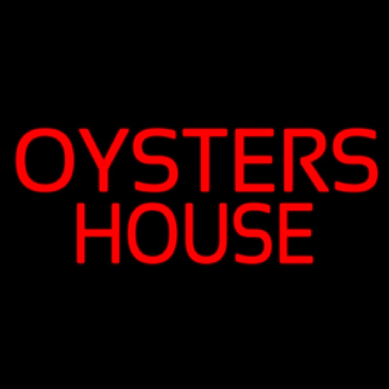 Oyster House Block Neontábla
