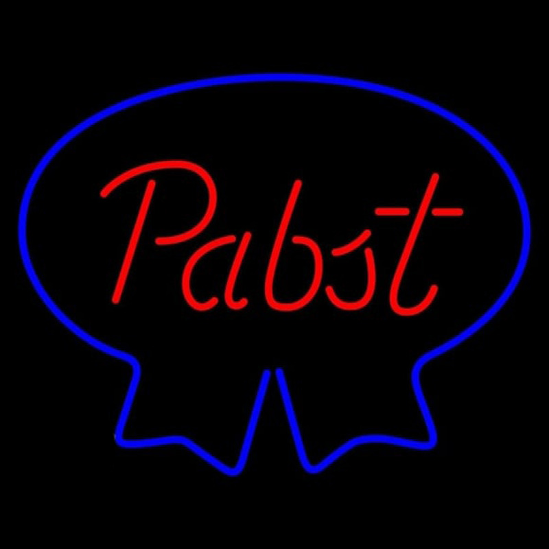 Pabst Blue Ribbon Beer Sign Neontábla