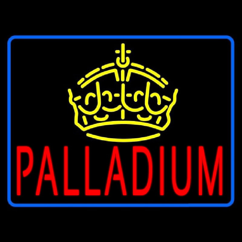 Palladium Block Crown Neontábla