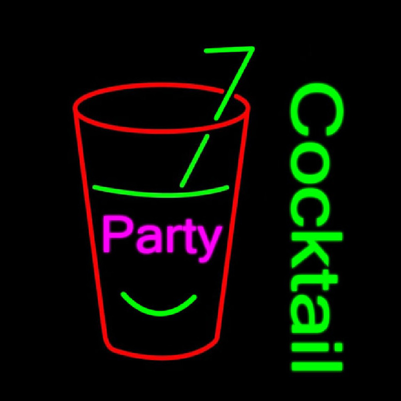 Party Cock Tail Neontábla