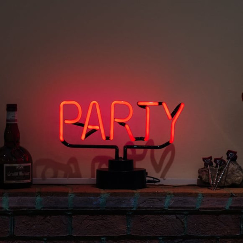 Party Desktop Neontábla