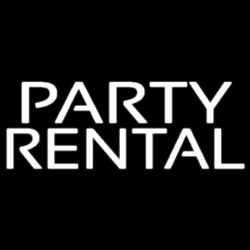 Party Rental 1 Neontábla