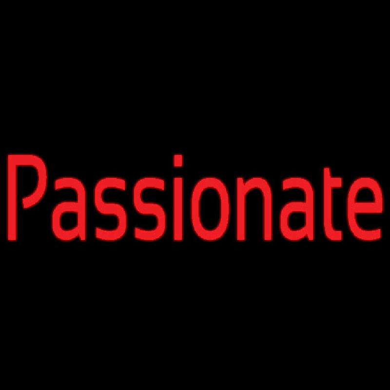 Passionate Neontábla