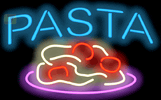 Pasta Neontábla