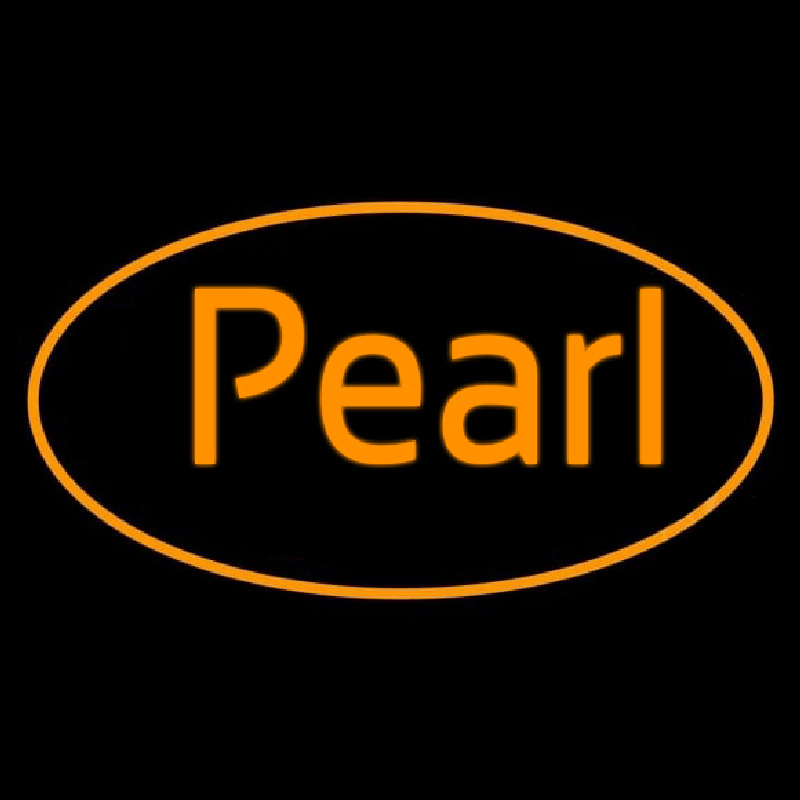 Pearl Oval Neontábla