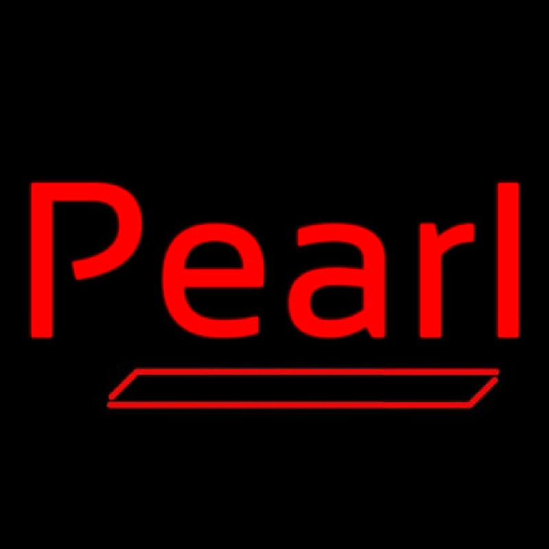 Pearl Red Line Neontábla