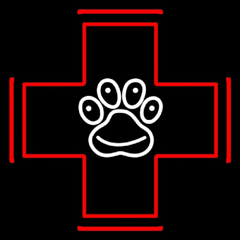 Pet Clinic Neontábla