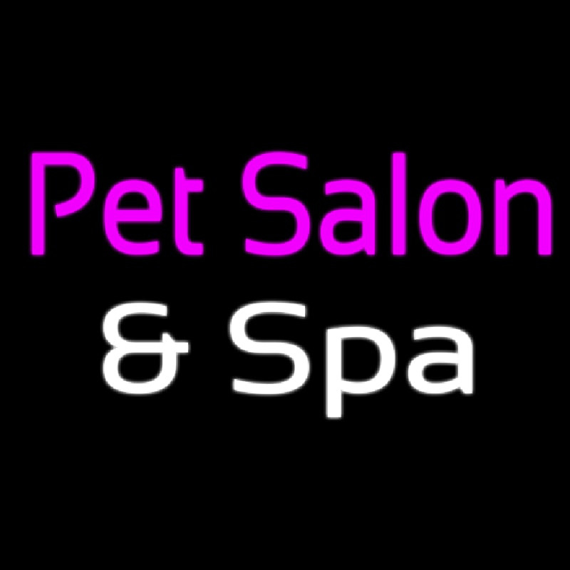 Pet Salon And Spa Neontábla