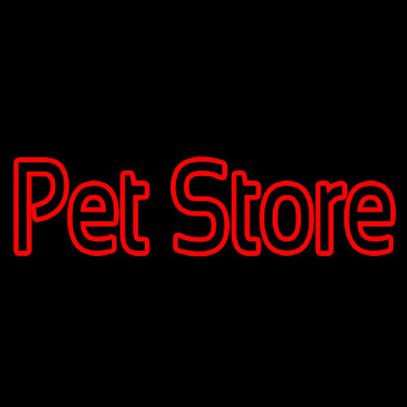 Pet Store Neontábla