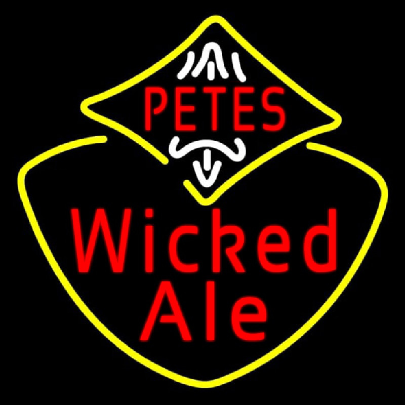 Petes Wicked Ale Neontábla