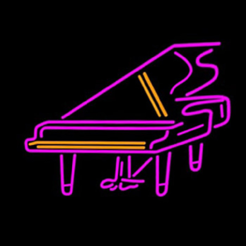 Piano Logo Neontábla