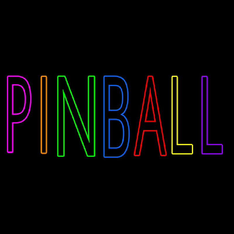 Pinball 1 Neontábla