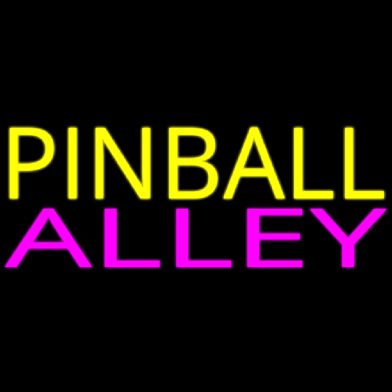Pinball Alley 2 Neontábla
