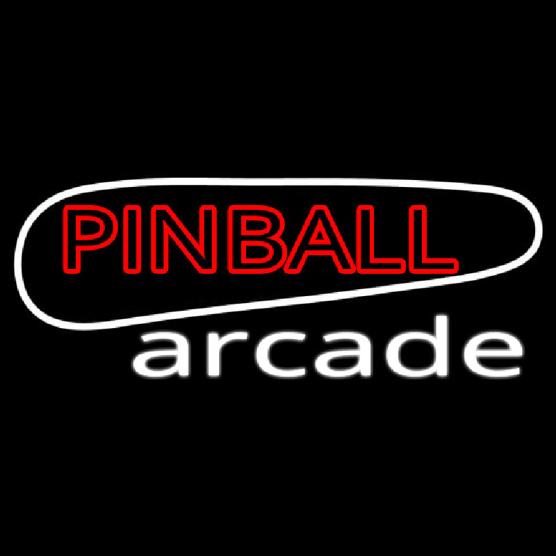 Pinball Arcade Neontábla