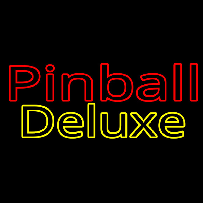 Pinball Delu e 1 Neontábla
