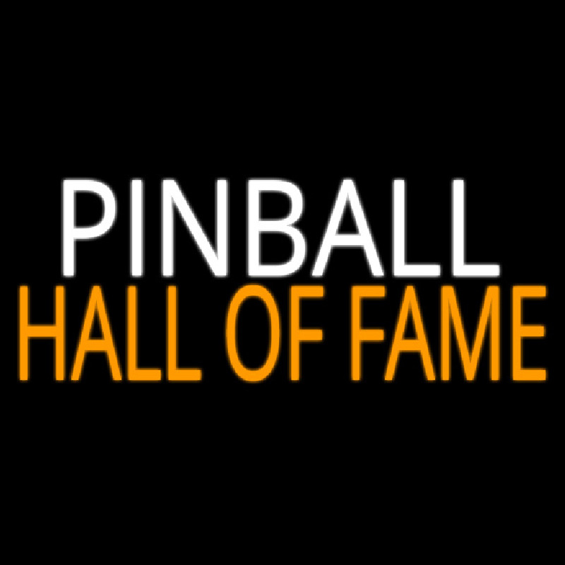 Pinball Hall Of Fame 2 Neontábla