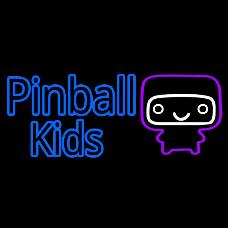 Pinball Kids Neontábla