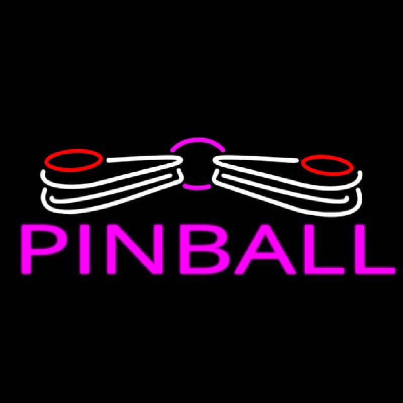 Pinball Logo 1 Neontábla
