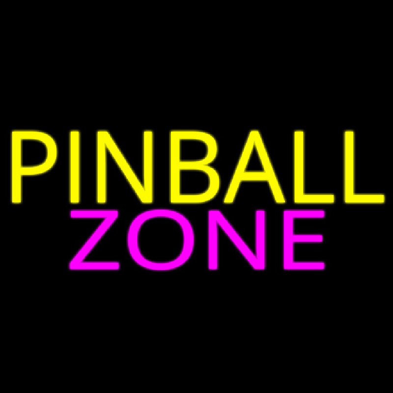 Pinball Zone 4 Neontábla