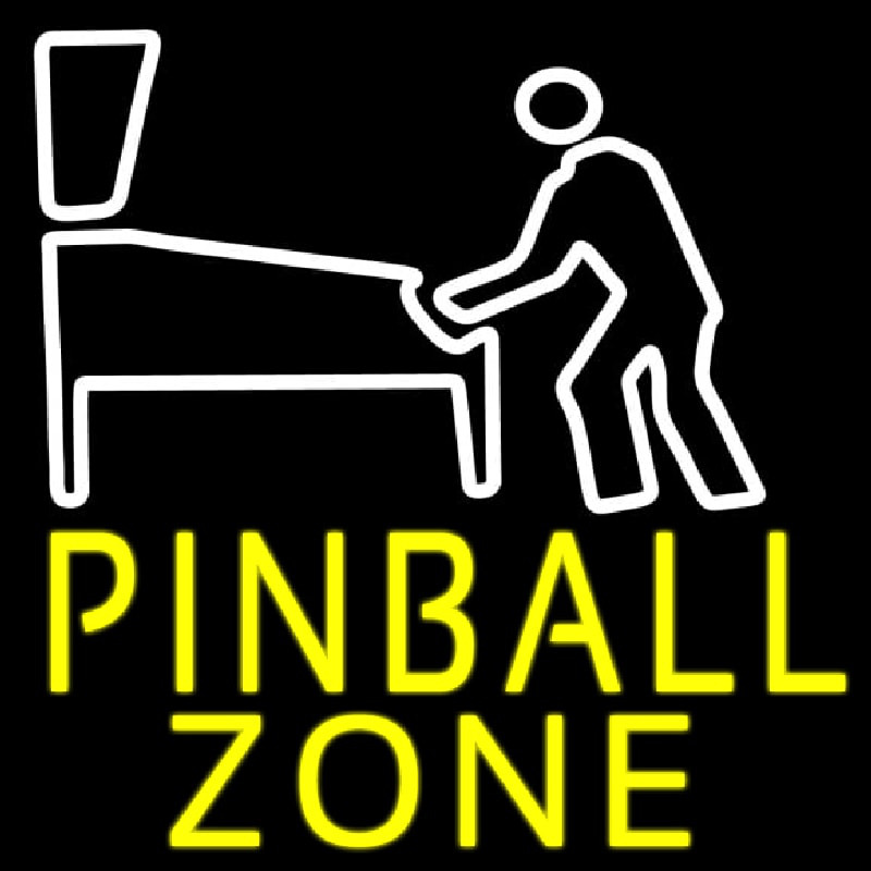 Pinball Zone Neontábla