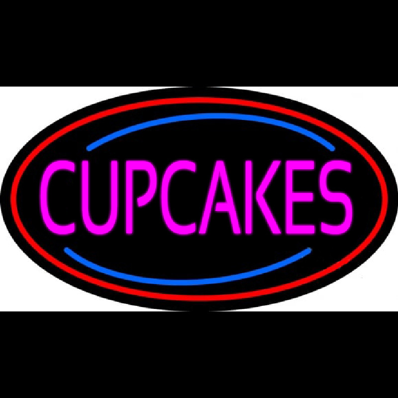 Pink Cupcakes Neontábla
