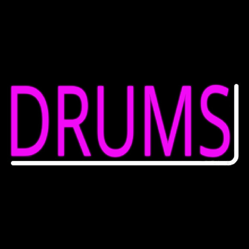 Pink Drums 1 Neontábla