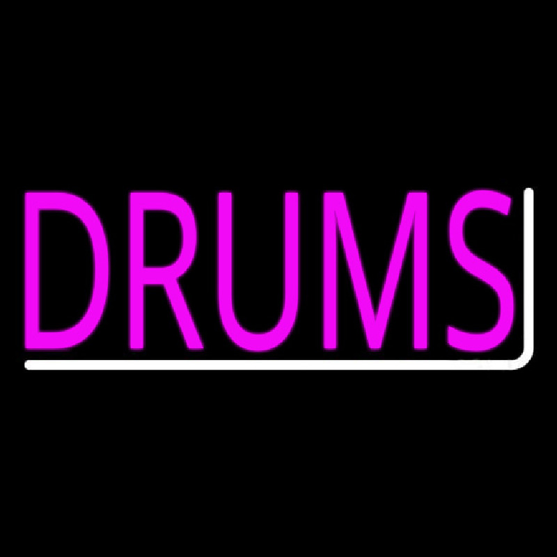 Pink Drums 1 Neontábla