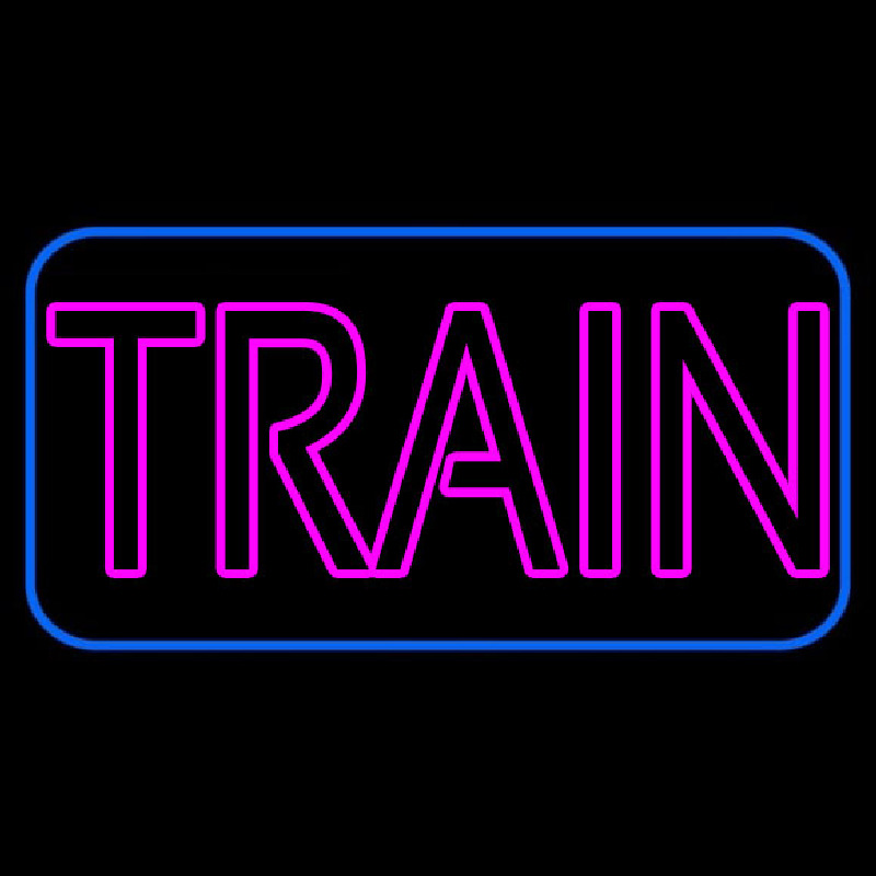 Pink Train Neontábla