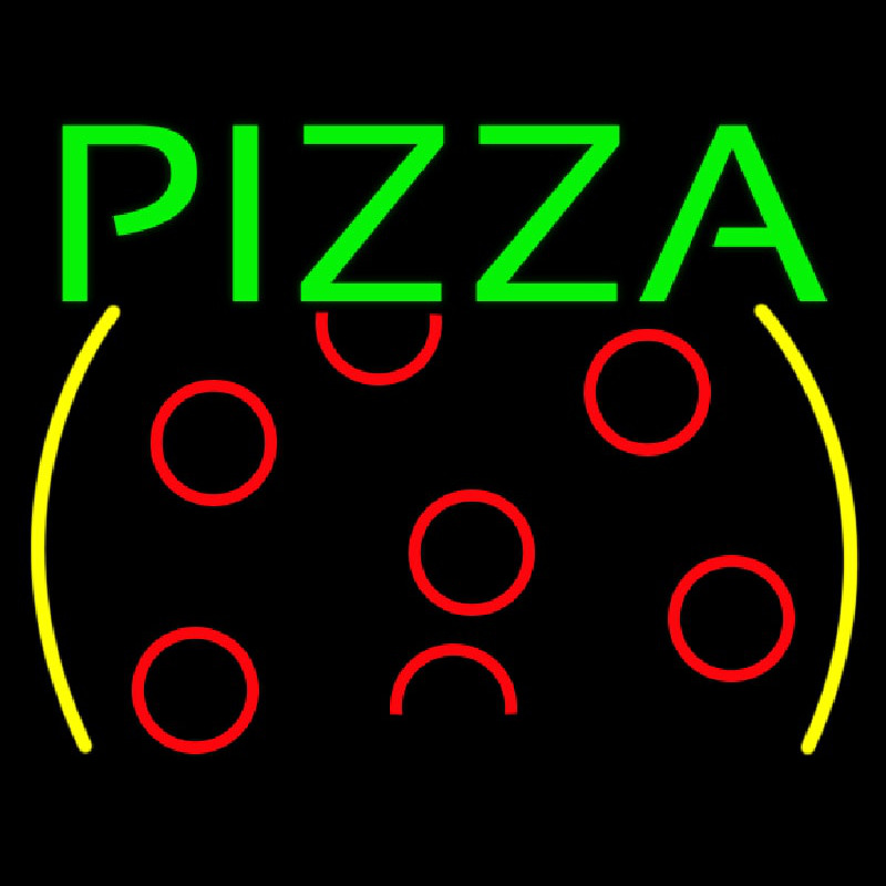 Pizza Neontábla