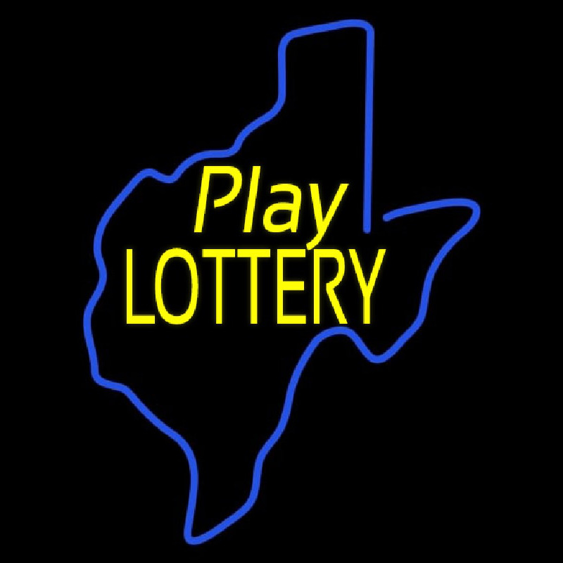 Play Lottery Neontábla