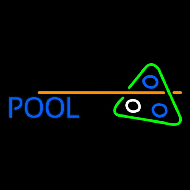 Pool Neontábla