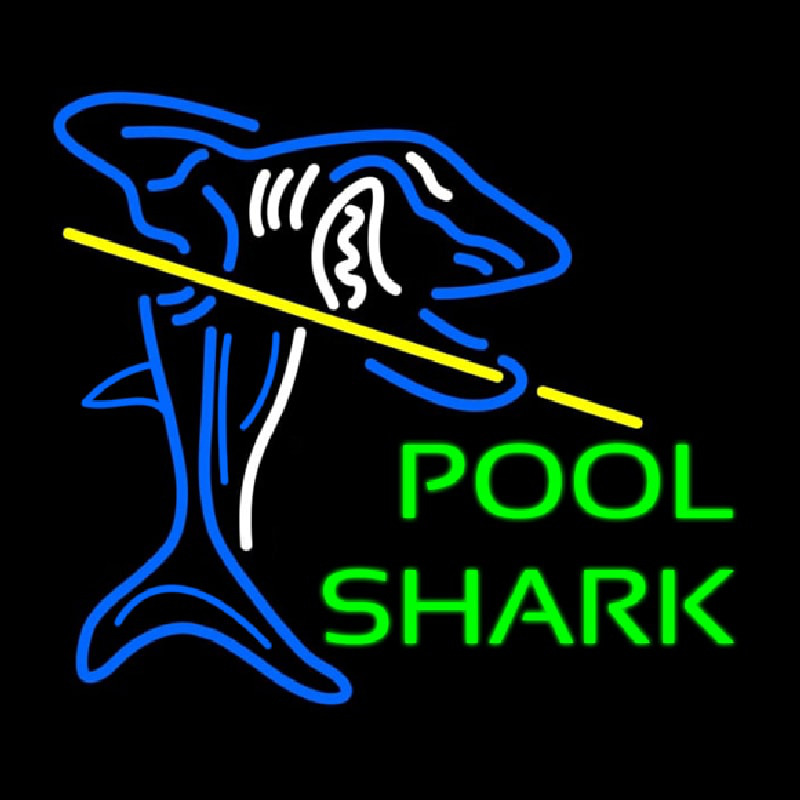 Pool Shark Neontábla