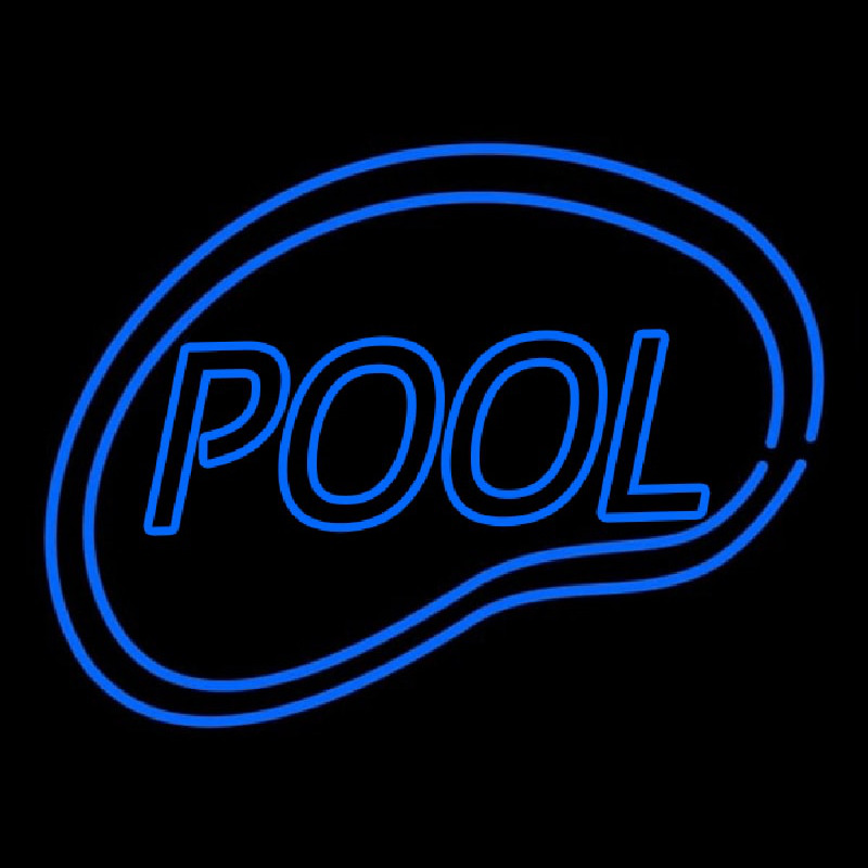 Pool Swimming Neontábla