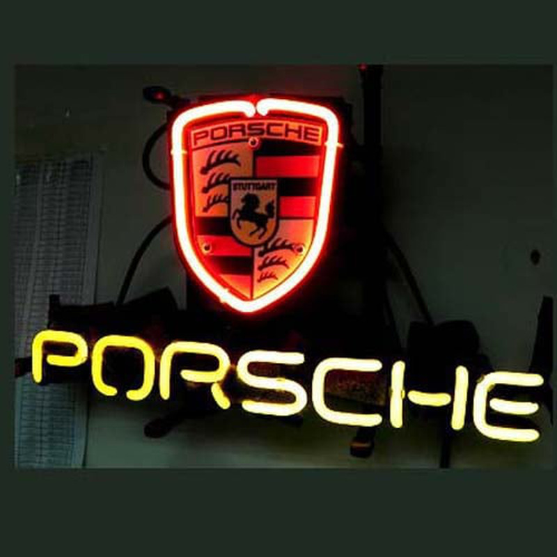 Porsche European Auto Sör Kocsma Neontábla