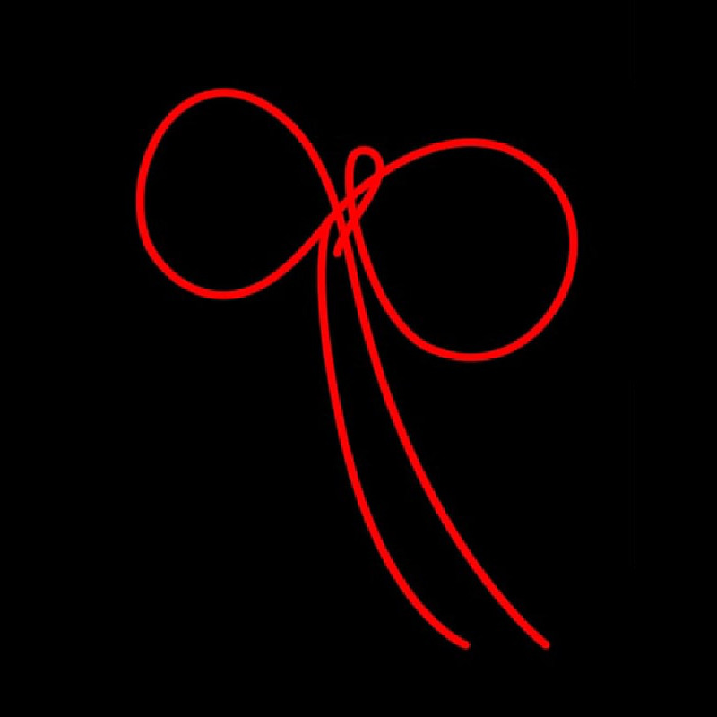 Pow Style Tie Logo Neontábla