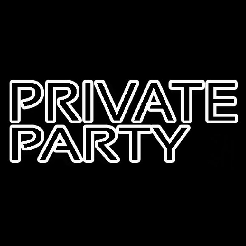 Private Party Neontábla
