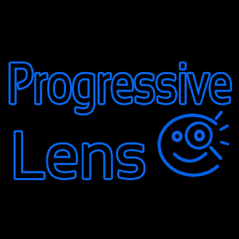 Progressive Lens Neontábla