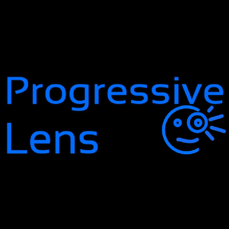Progressive Lens Neontábla